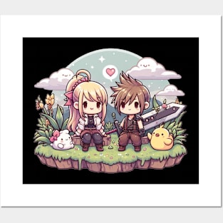 Cute Final Fantasy Posters and Art